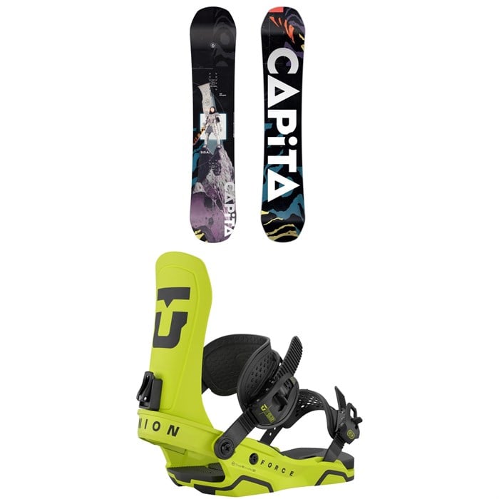 CAPiTA - Defenders Of Awesome Snowboard + Union Force Snowboard Bindings 2026