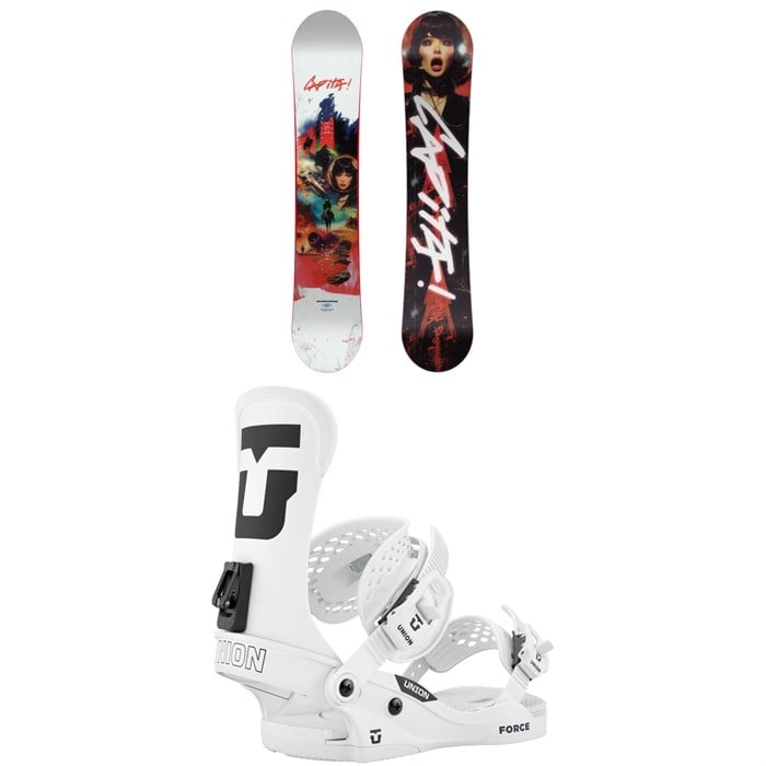 CAPiTA - CAPiTA Ultrafear Snowboard + Union Force Classic Snowboard Bindings 2026