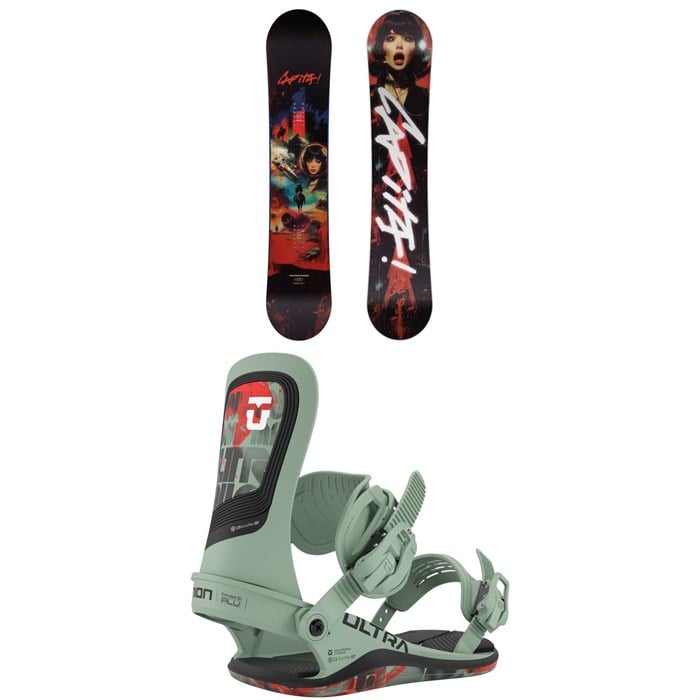 CAPiTA - CAPiTA Ultrafear Snowboard + Union Ultra Snowboard Bindings 2026