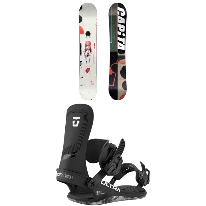 CAPiTA - CAPiTA Outerspace Living Snowboard + Union Ultra Snowboard Bindings 2026