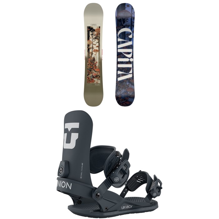 CAPiTA - CAPiTA Paradise Snowboard + Union Legacy Snowboard Bindings - Women's 2026