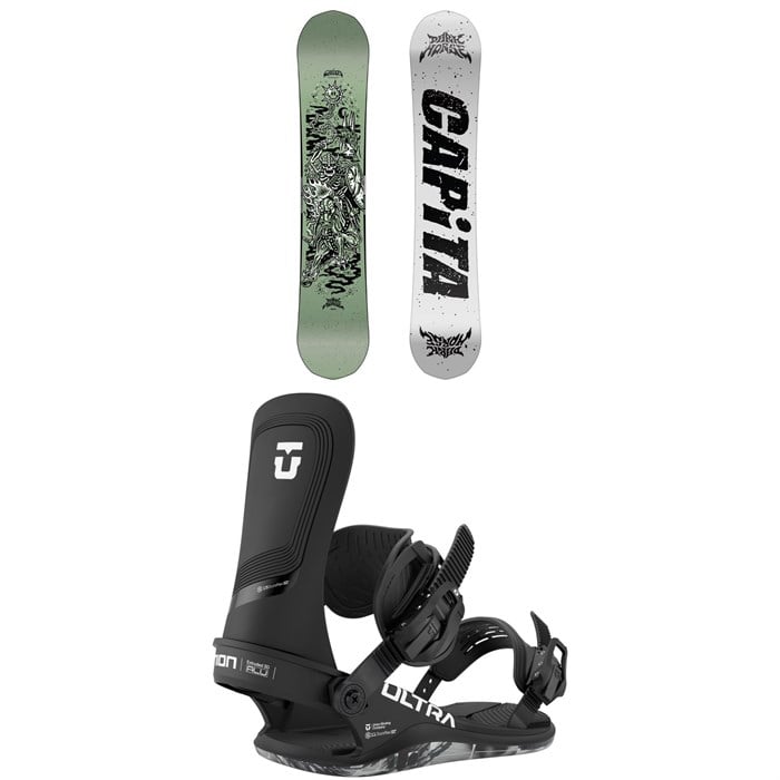 CAPiTA - CAPiTA Dark Horse Snowboard + Union Ultra Snowboard Bindings 2026