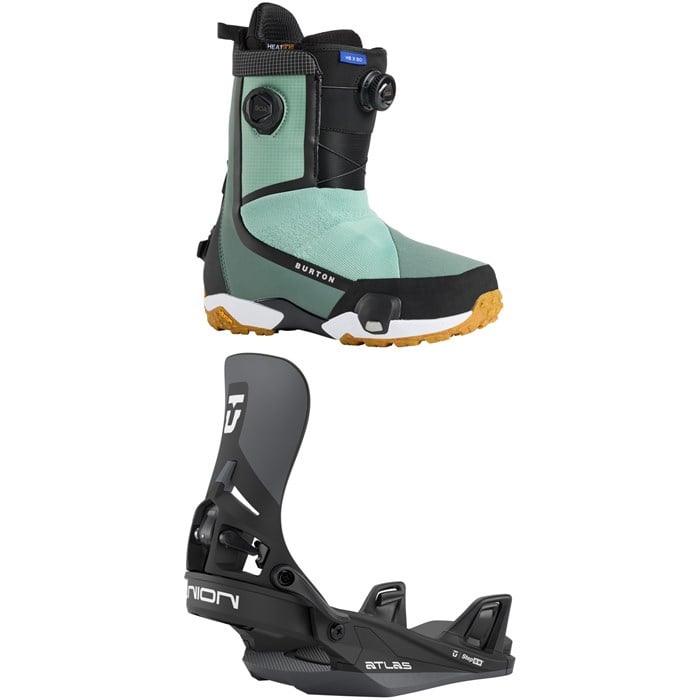 Burton - Burton Highshot X Step On Snowboard Boots + Union Atlas Step On Snowboard Bindings 2026