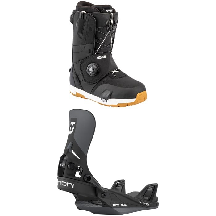 Nitro - Nitro Venture Step On TLS Snowboard Boots + Union Atlas Step On Snowboard Bindings 2026