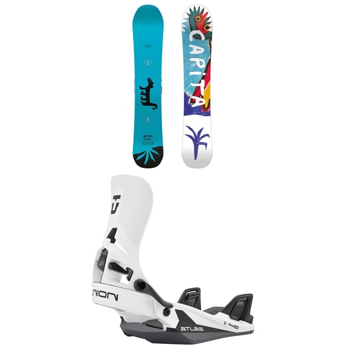 CAPiTA - CAPiTA Aeronaut Snowboard + Union Atlas Step On Snowboard Bindings 2026