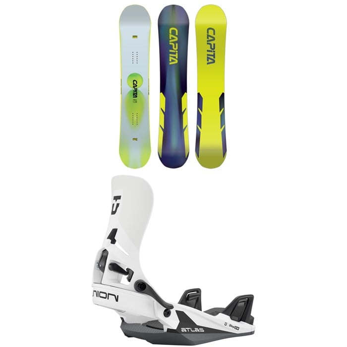 CAPiTA - CAPiTA Mercury Snowboard + Union Atlas Step On Snowboard Bindings 2026