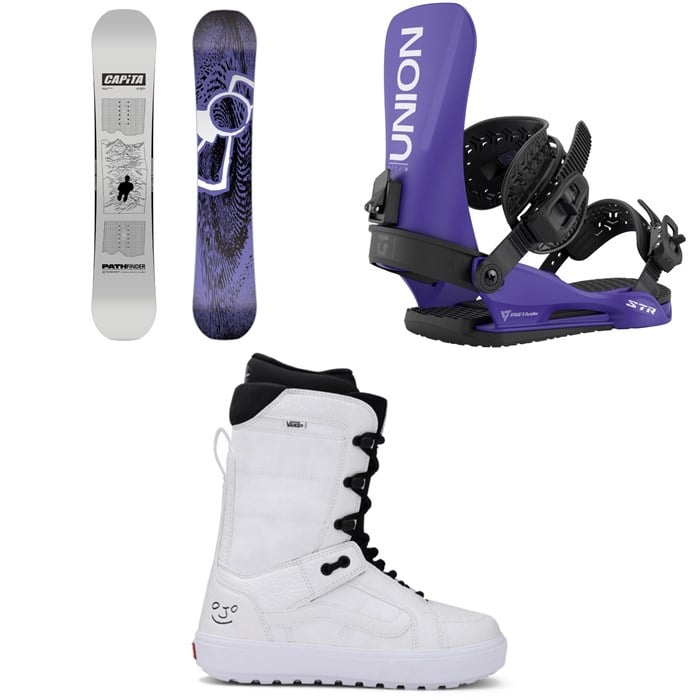 CAPiTA - CAPiTA Pathfinder Snowboard + Union STR Snowboard Bindings + Vans Hi Standard OG Snowboard Boots 2026