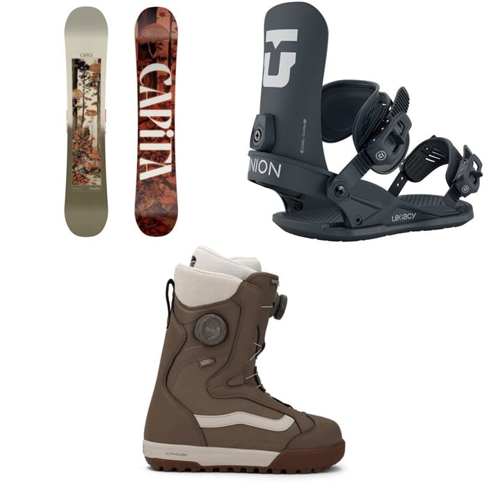 CAPiTA - CAPiTA Paradise Snowboard + Union Legacy Snowboard Bindings + Vans Encore Pro Snowboard Boots - Women's 2026