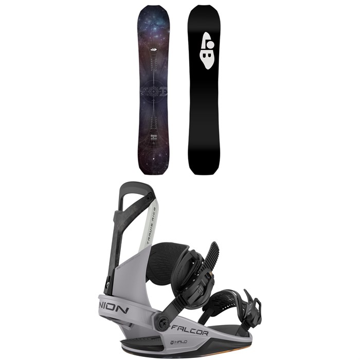 Lib Tech - T. Rice Golden Orca Snowboard + Union Falcor Snowboard Bindings 2026