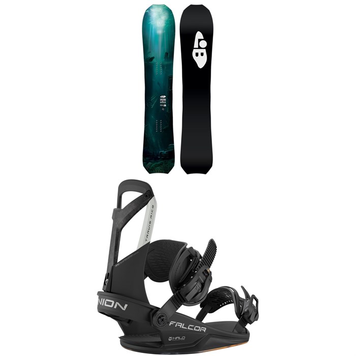 Lib Tech - T. Rice Orca Snowboard + Union Falcor Snowboard Bindings 2026