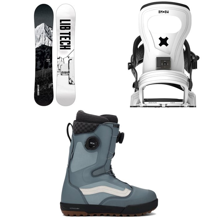 Lib Tech - Lib Tech Cold Brew C2 Snowboard + Bent Metal Joint Snowboard Bindings + Vans Aura Pro Snowboard Boots 2026