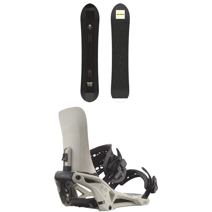 Salomon - Salomon HPS - Sickstick Snowboard + XA Supermatic Snowboard Bindings 2026