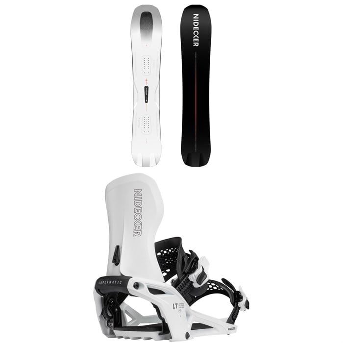 Nidecker - Nidecker Megalight Snowboard + LT Supermatic Snowboard Bindings 2026