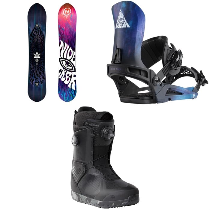 Nidecker - Nidecker Alpha APX Snowboard + Kaon-Plus Snowboard Bindings + Kita Snowboard Boots 2026