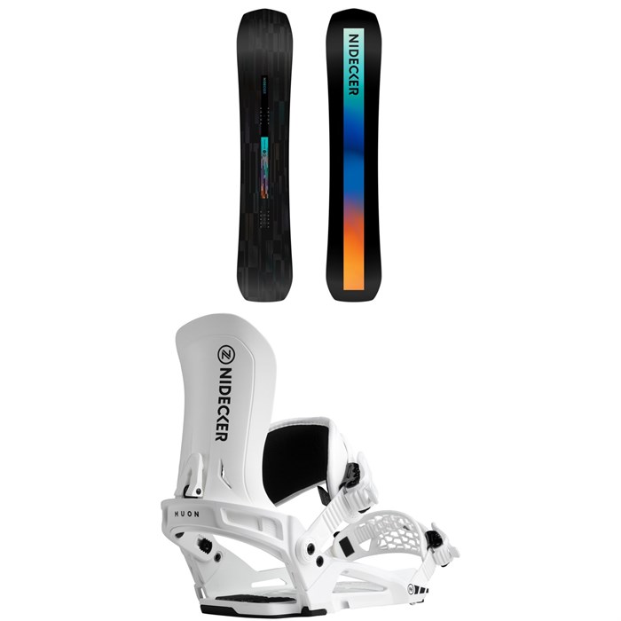 Nidecker - Escape Plus Snowboard + Muon Snowboard Bindings 2026