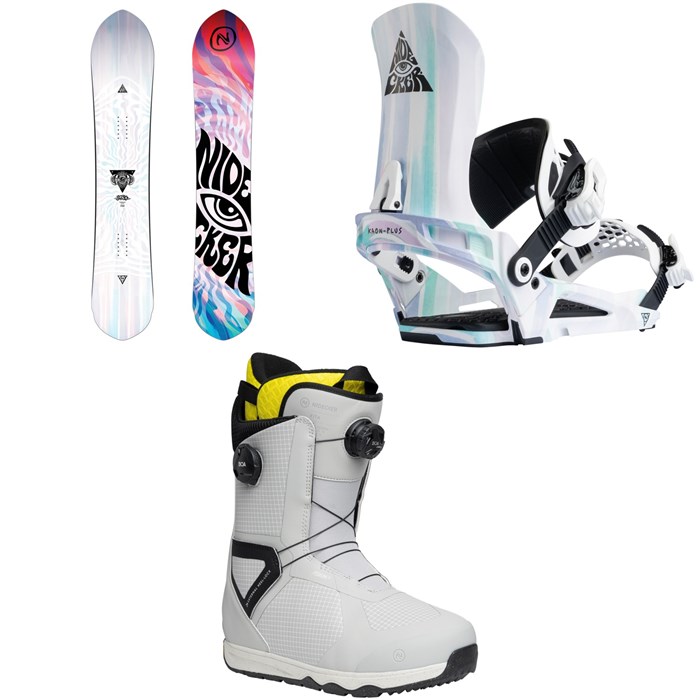 Nidecker - Nidecker Alpha Snowboard + Kaon-Plus Snowboard Bindings + Kita Snowboard Boots 2026