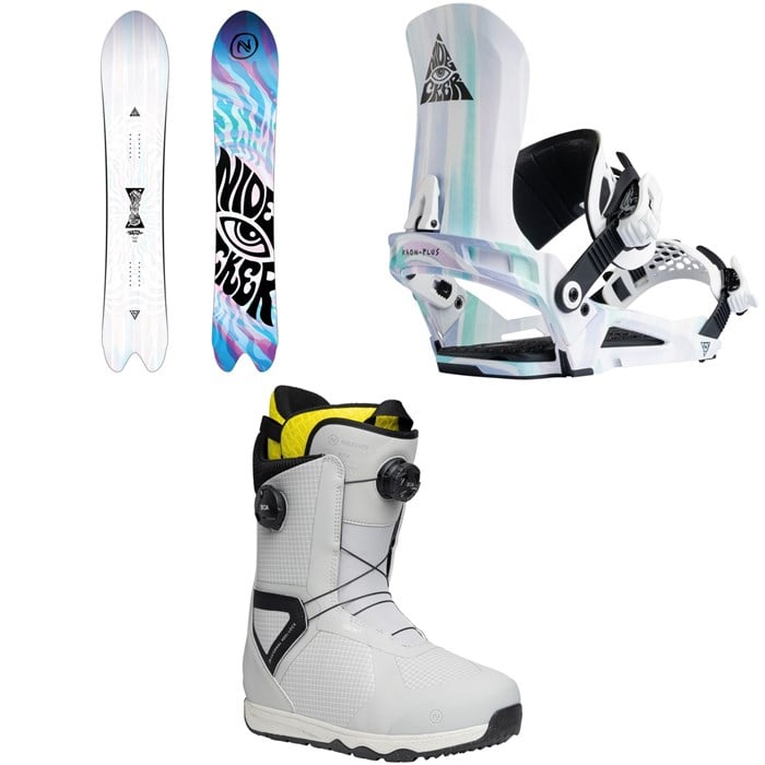 Nidecker - Nidecker Beta Snowboard + Kaon-Plus Snowboard Bindings + Kita Snowboard Boots 2026