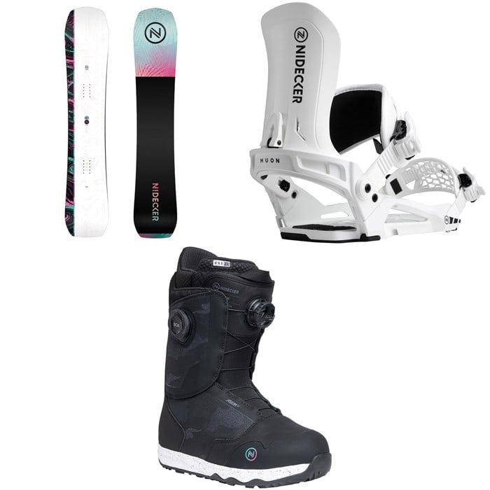 Nidecker - Nidecker Venus Snowboard + Muon Snowboard Bindings + Rift Snowboard Boots - Women's 2026