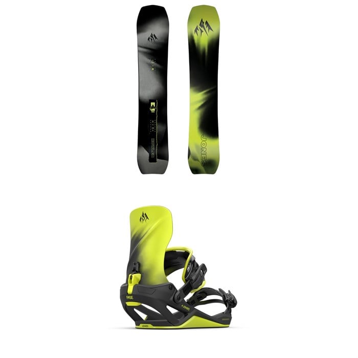 Jones - Jones Howler Snowboard + Mercury Fase Snowboard Bindings 2026
