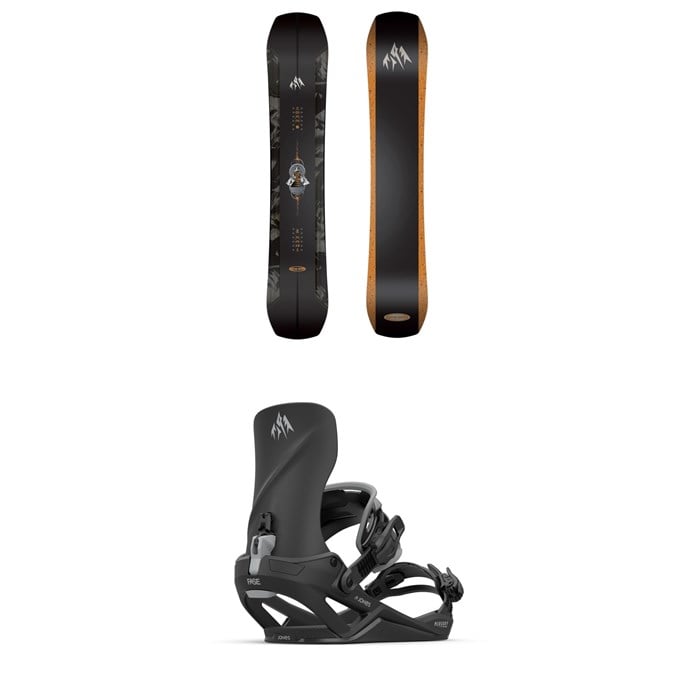 Jones - Jones Mountain Twin Pro Snowboard + Mercury Fase Snowboard Bindings 2026