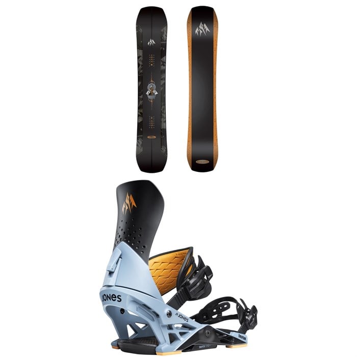 Jones - Jones Mountain Twin Pro Snowboard + Orion Snowboard Bindings 2026