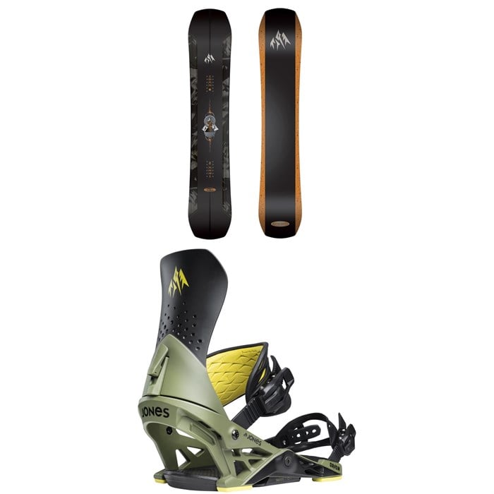Jones - Jones Mountain Twin Pro Snowboard + Orion Snowboard Bindings 2026