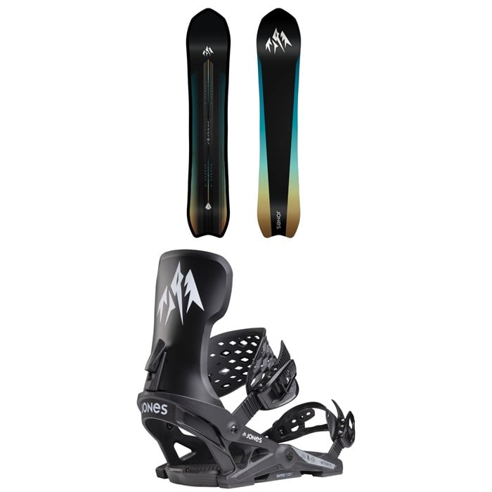 Jones - Stratos Snowboard + Meteorite Snowboard Bindings 2026