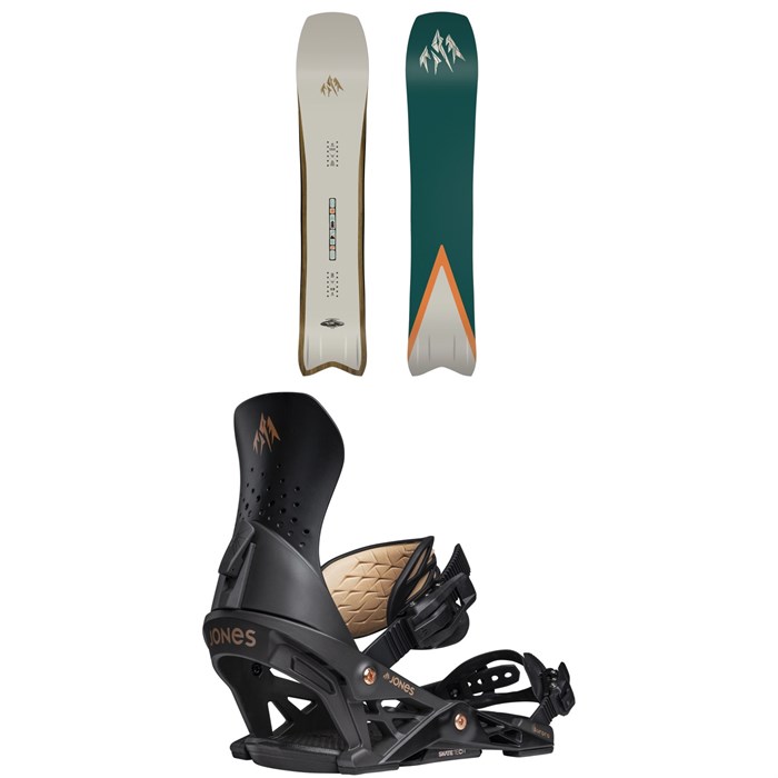Jones - Hovercraft 2.0 Snowboard + Aurora Snowboard Bindings - Women's 2026