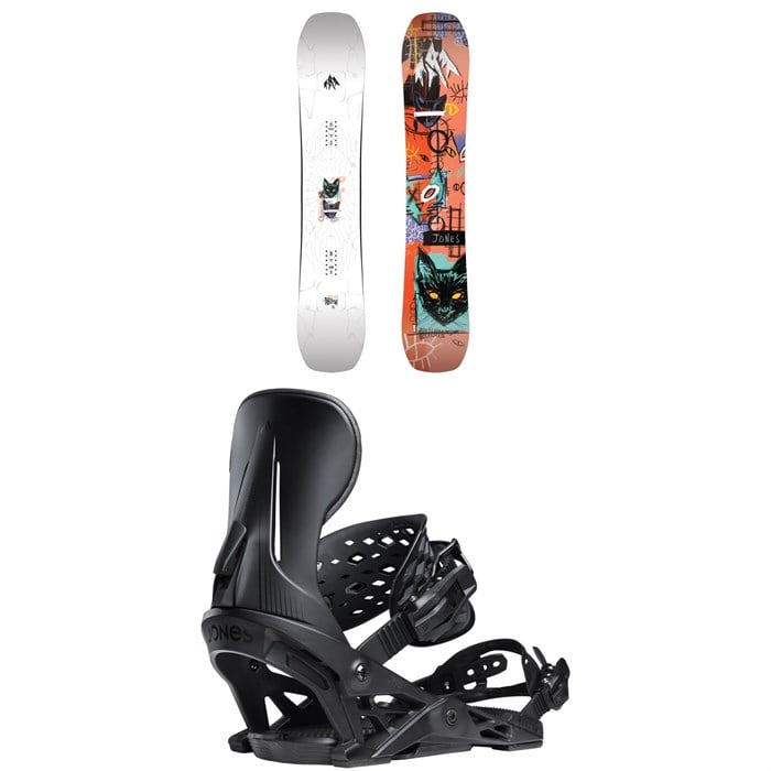Jones - Rally Cat Snowboard + Mercury Snowboard Bindings 2026