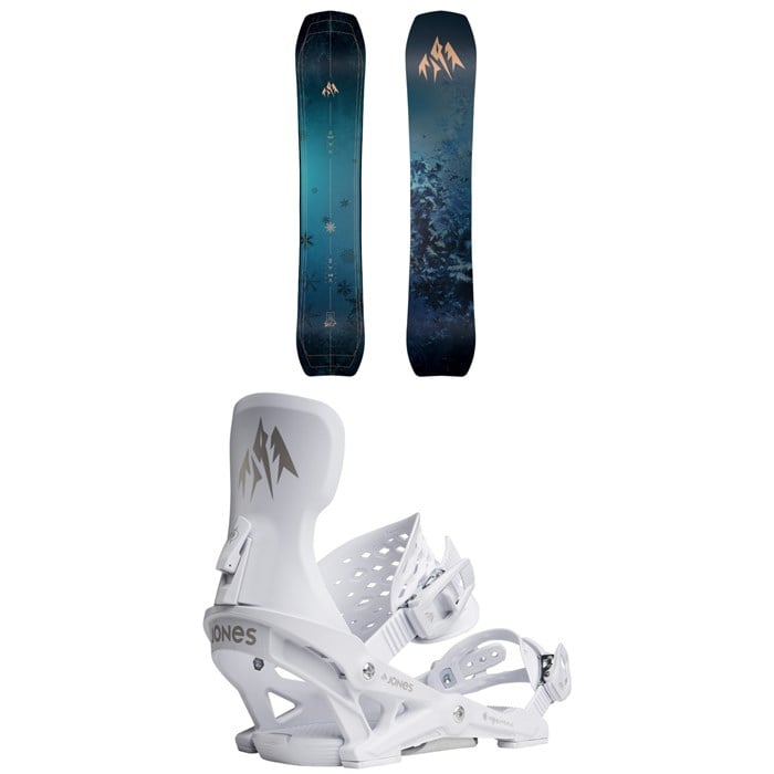 Jones - Howler Snowboard + Equinox Snowboard Bindings - Women's 2026