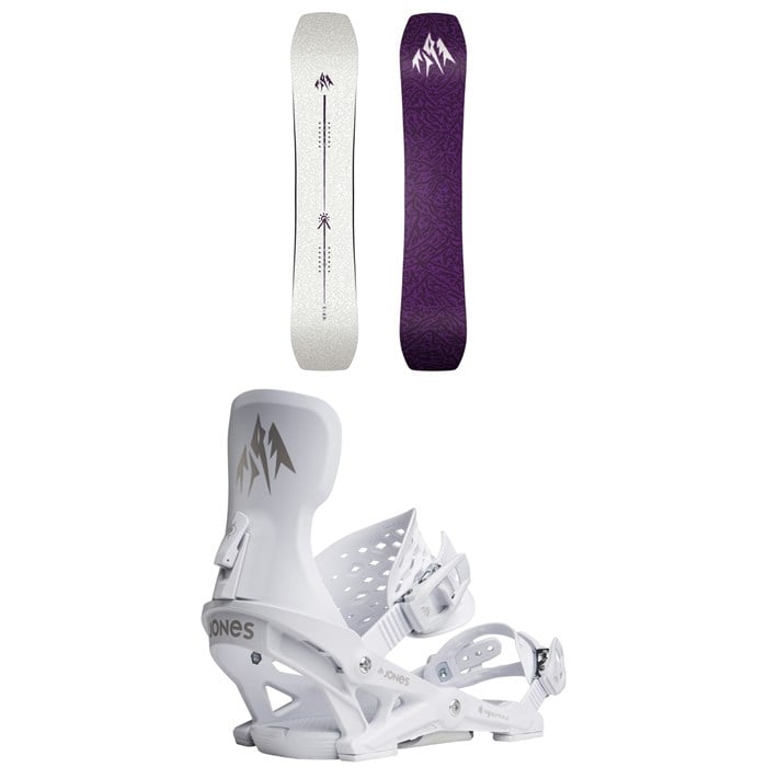Jones - Jones Airheart 2.0 Snowboard + Equinox Snowboard Bindings - Women's 2026