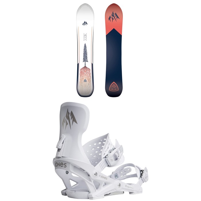 Jones - Dream Weaver 2.0 Snowboard + Equinox Snowboard Bindings - Women's 2026