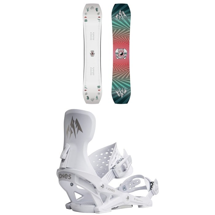 Jones - Jones Tweaker Snowboard + Equinox Snowboard Bindings - Women's 2026