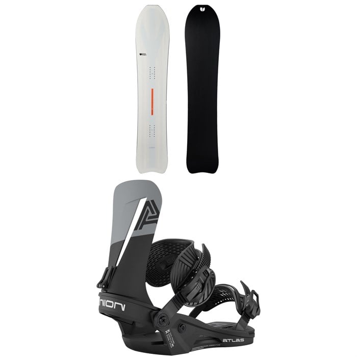 United Shapes - United Shapes Deep Reach Snowboard + Union Atlas Snowboard Bindings 2026