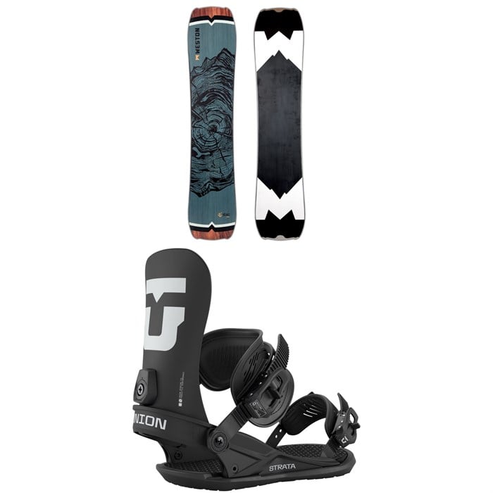 Weston - Weston Hatchet Snowboard + Union Strata Snowboard Bindings 2026
