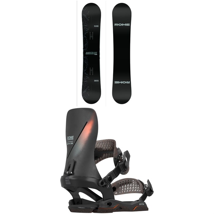 Rome - Rome Agent Pro Snowboard + Katana Pro AW Snowboard Bindings 2026