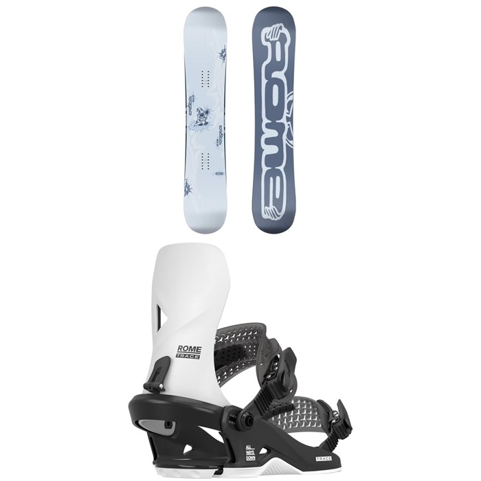 Rome - Artifact Snowboard + Trace HW Snowboard Bindings 2026