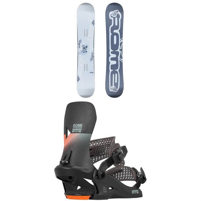 Rome - Artifact Snowboard + Trace Pro HW Snowboard Bindings 2026
