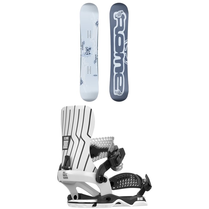 Rome - Artifact Snowboard + 390 Boss AW Snowboard Bindings 2026
