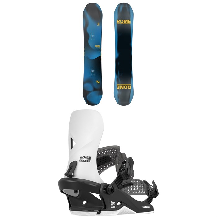 Rome - Mechanic Snowboard + Trace HW Snowboard Bindings 2026