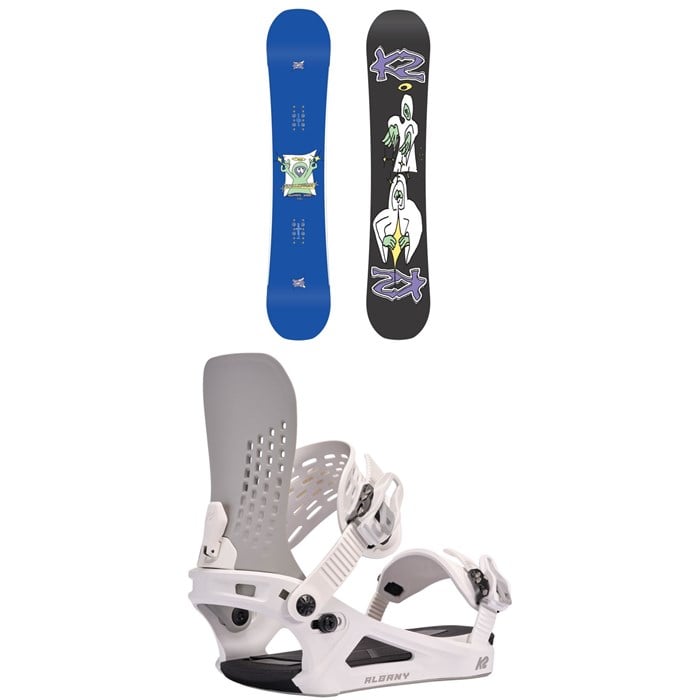 K2 - K2 Spellcaster LTD Snowboard + Albany Snowboard Bindings - Women's 2025