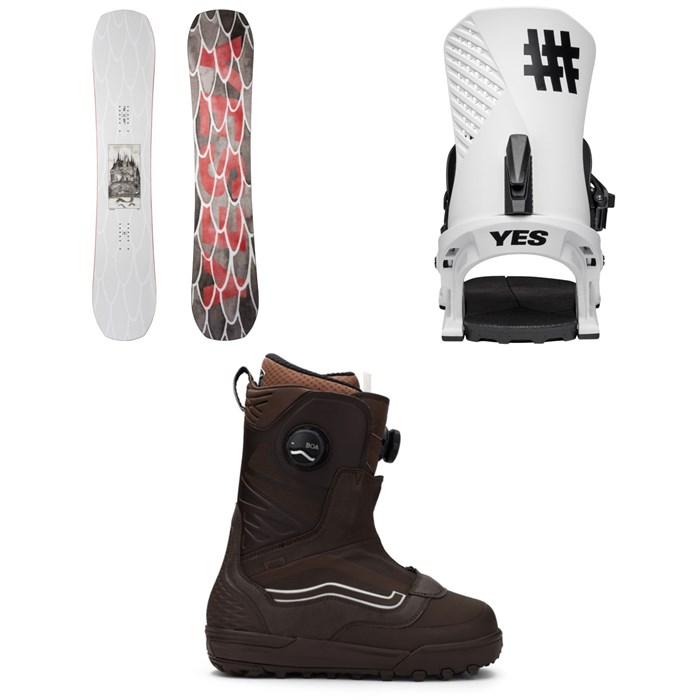 Yes. - Standard XTRM Snowboard + Drive Snowboard Bindings + Vans Verse Snowboard Boots 2026