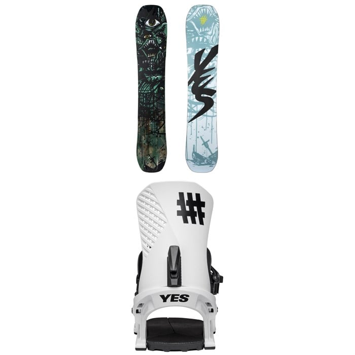 Yes. - Yes. Pick Your Line XTRM Snowboard + Drive Snowboard Bindings 2026