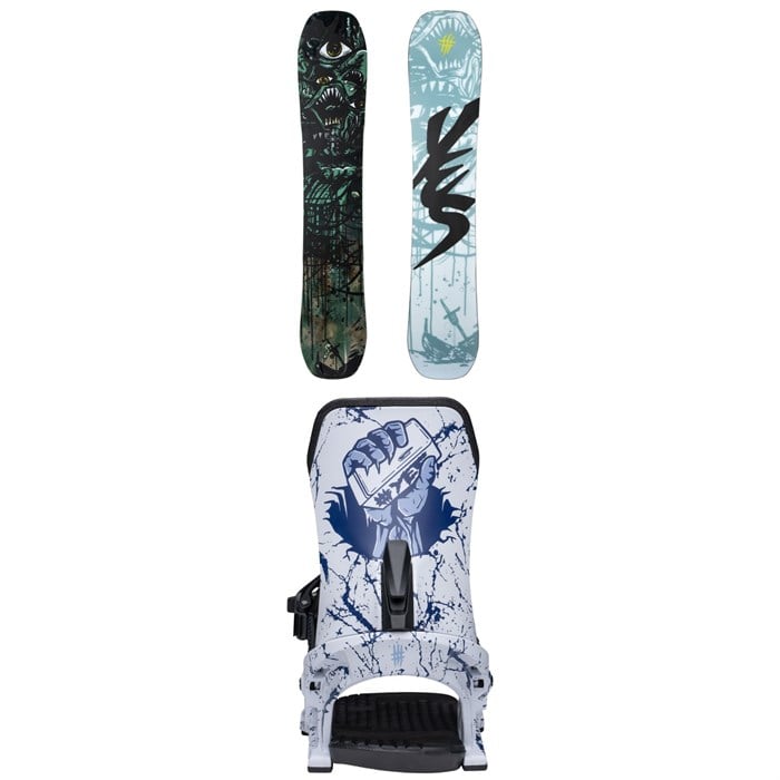 Yes. - Yes. Pick Your Line XTRM Snowboard + Airmaster Fridge Snowboard Bindings 2026