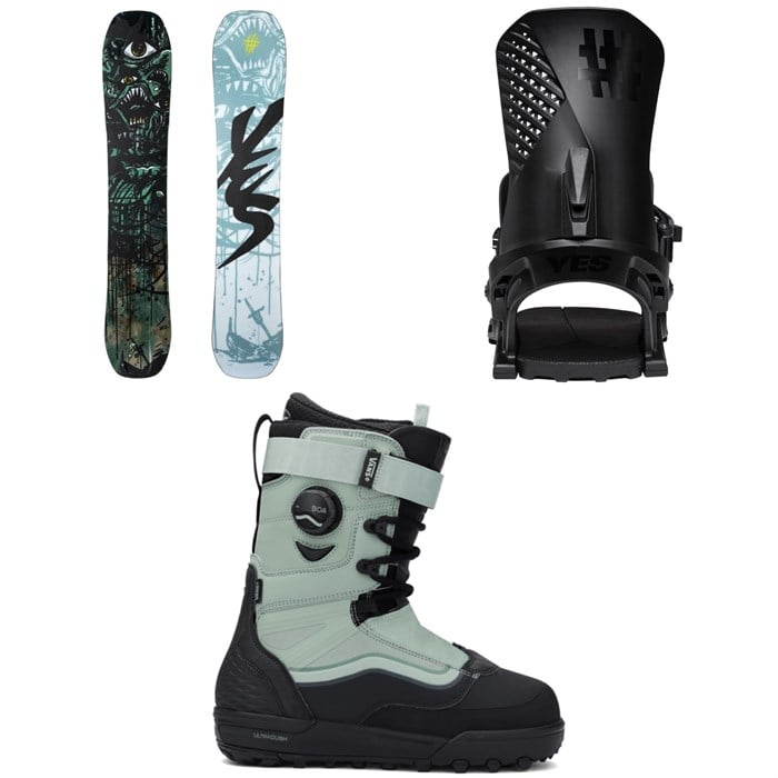 Yes. - Yes. Pick Your Line XTRM Snowboard + Drive Snowboard Bindings + Vans Infuse Snowboard Boots 2026