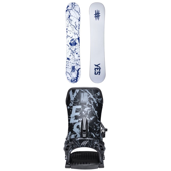 Yes. - Yes. Airmaster XTRM Fridge 3D Snowboard + Airmaster Snowboard Bindings 2026