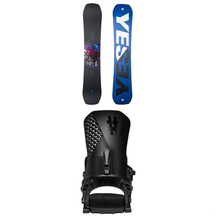 Yes. - Yes. Sender XTRM Snowboard + Drive Snowboard Bindings 2026
