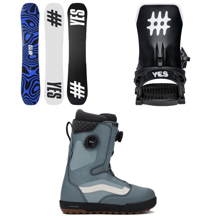 Yes. - Yes. All-In XTRM Snowboard + Select Snowboard Bindings + Vans Aura Pro Snowboard Boots 2026