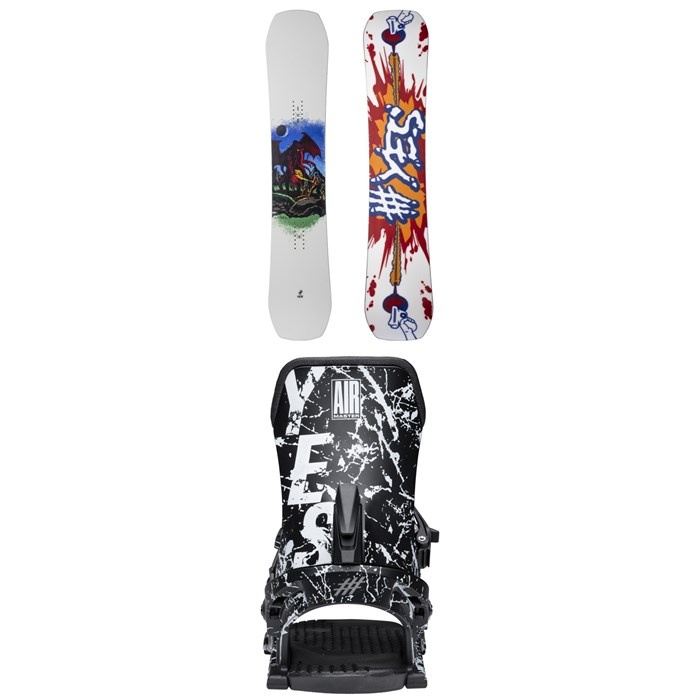 Yes. - Yes. Sender Snowboard + Airmaster Snowboard Bindings 2026