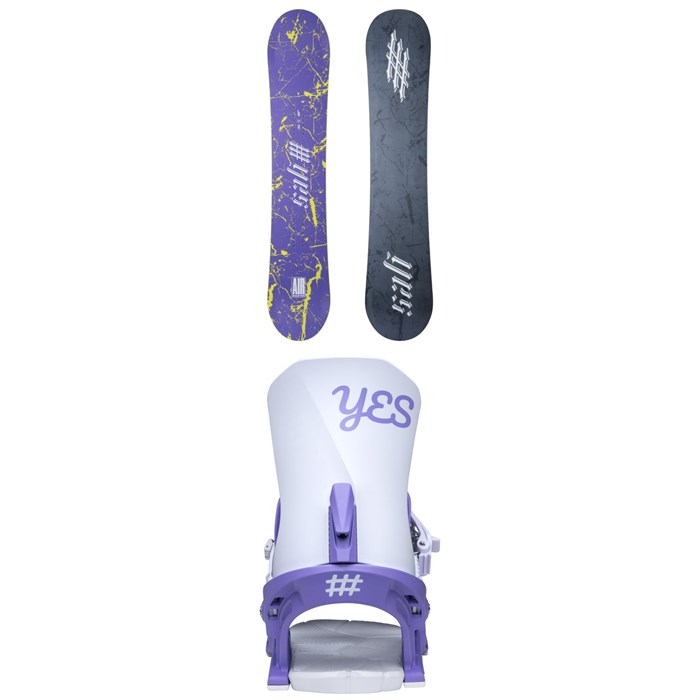 Yes. - Airmaster 3D Snowboard + Conda Snowboard Bindings - Women's 2026